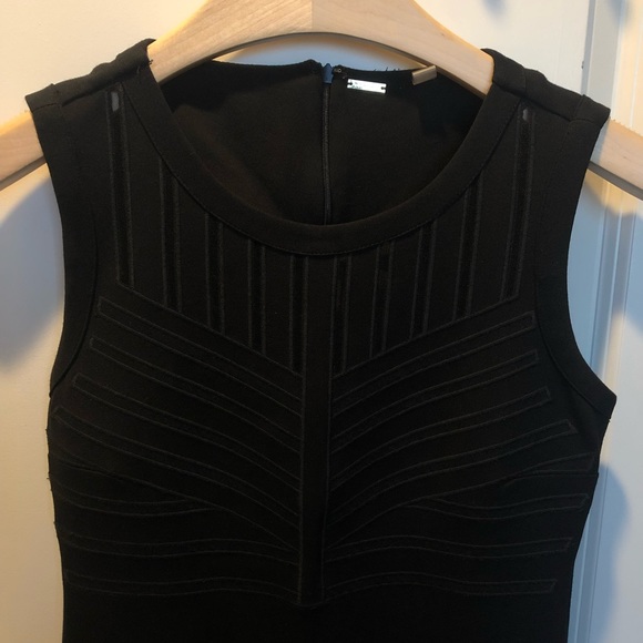 Black T Tahari Cocktail Dress - Picture 4 of 9